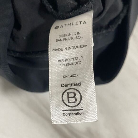 Athleta Sutton Joggers Black Travel Pants | Size 14P Petite - Picture 13 of 13